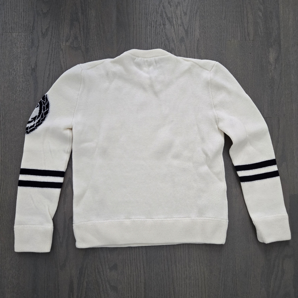 $799 Les Copains Crew Neck Virgin Wool Sweater S (EU 40) - Picture 3 of 7